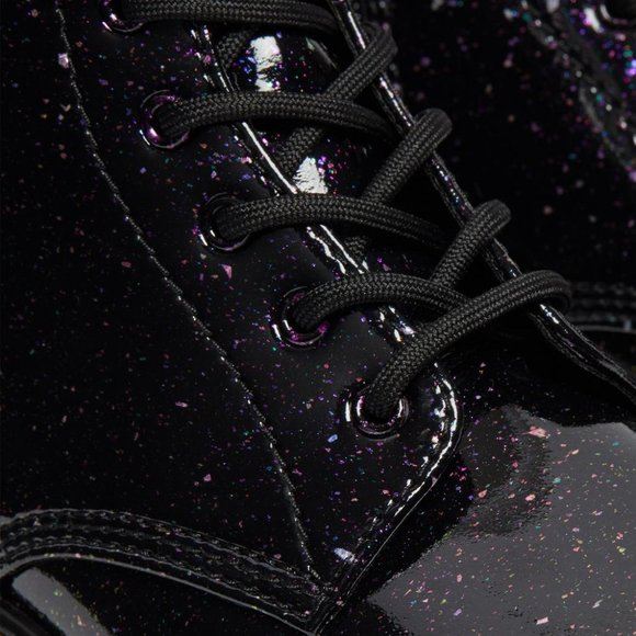 Dr. Martens 1460 COSMIC GLITTER Purple BOOTS - Picture 8 of 16